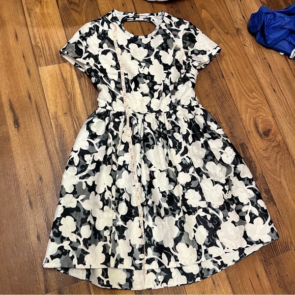 Kate Spade Graphic Floral Lace Dress Take A Walk On The Wild Side 2 G - Picture 4 of 9